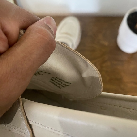 Steve Madden chunky platform white leather loafer - Picture 6 of 7